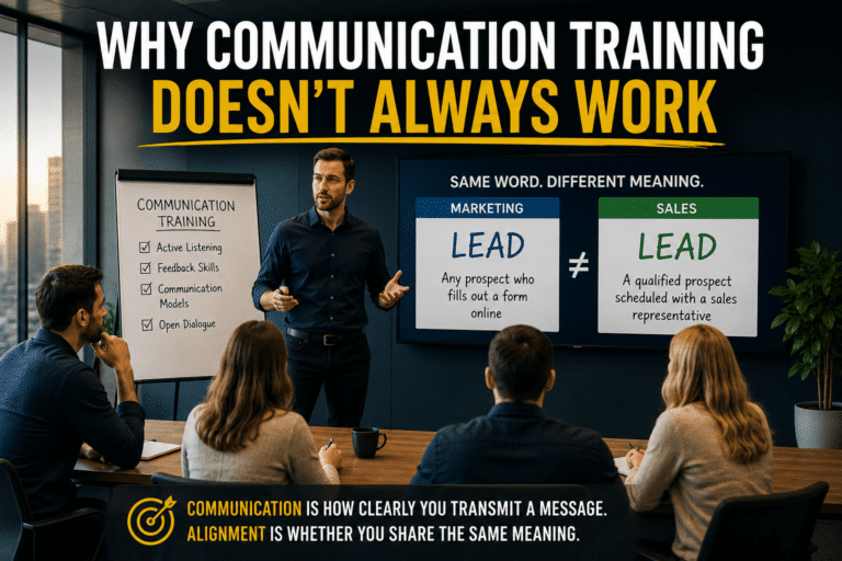 Communication vs Alignment: Why Team Training Isn’t Enough